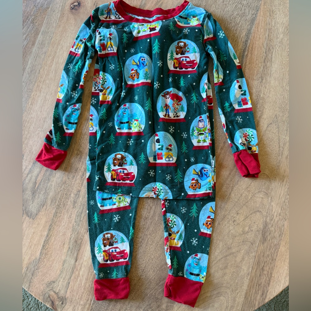 Little Sleepies Disney Pixar holiday pajama set